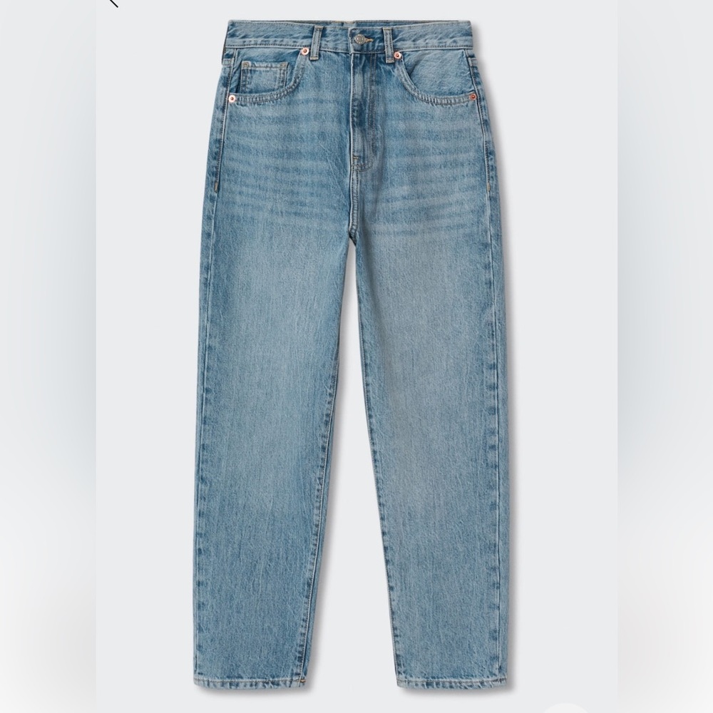 MANGO mom high waist jean